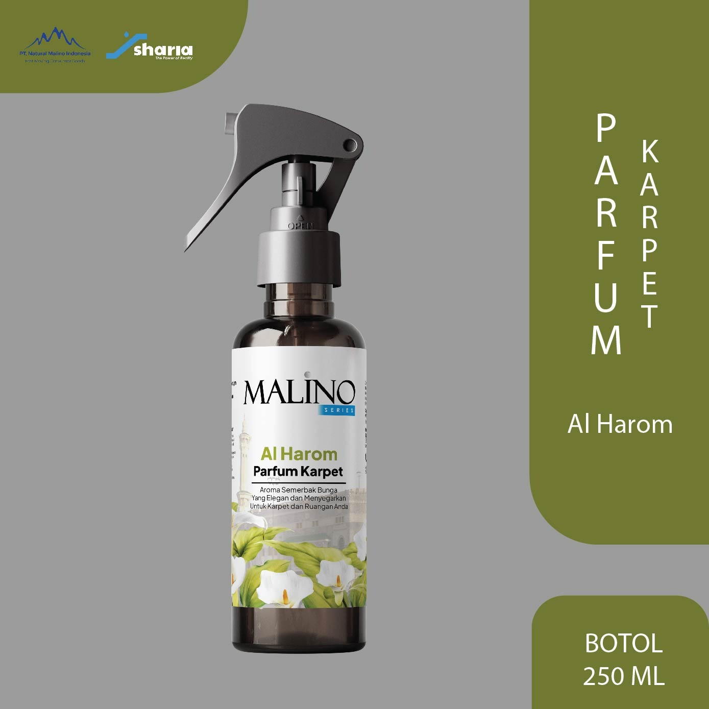Malino Series Parfum Karpet Al Harom/Baitullah (250ml)