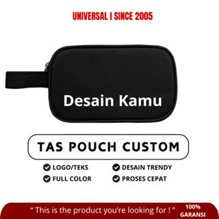 Tas Pouch Custom Pouch Custom Eksklusif Untuk Promosi Bisnis Dengan Logo Atau Brand Anda Universal