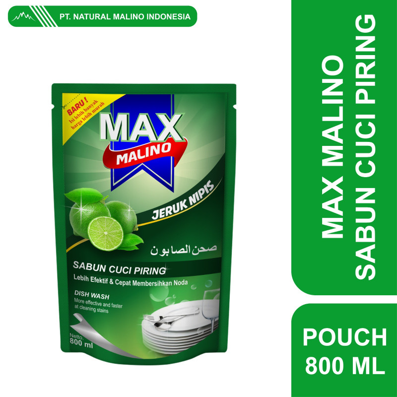Max Malino Sabun Cuci Piring (STP 800ml)