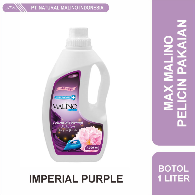Malino Series Pelicin Pewangi Pakaian (IMPERIAL PURPLE) BTL 1 Liter