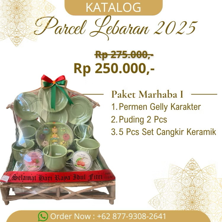 Parcel Set Cangkir Lebaran 2025