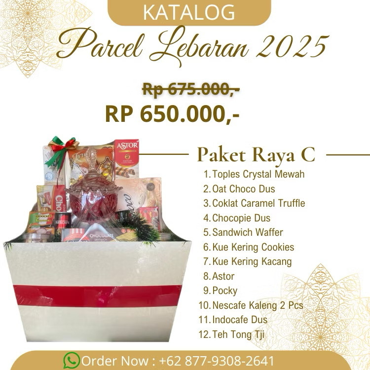 Parcel Mewah Premium Terlengkap Idul Fitri 2025