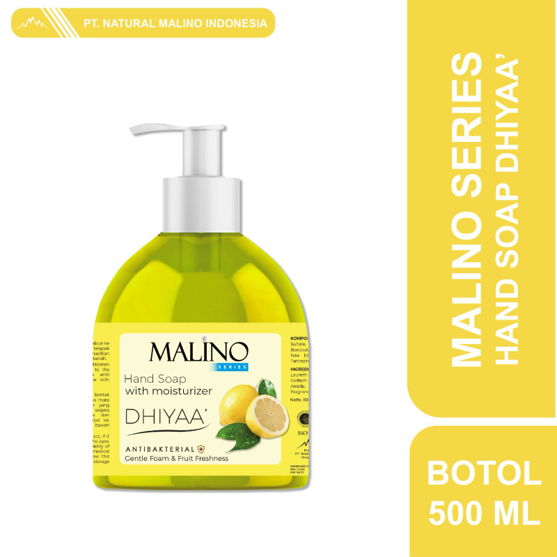 Malino Series Hand Soap (DHIYAA') BTL 500ml