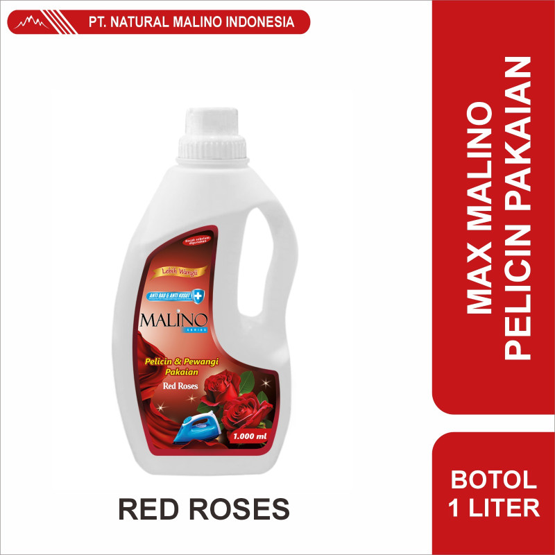 Malino Series Pelicin Pewangi Pakaian (RED ROSES) BTL 1 Liter