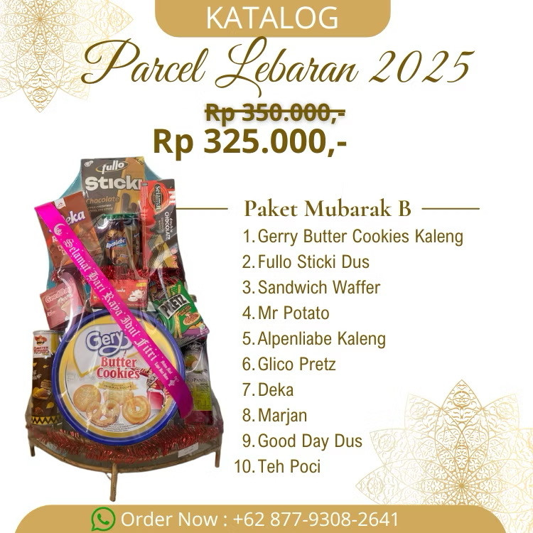Parcel Snack Kue Kering Lebaran 2025