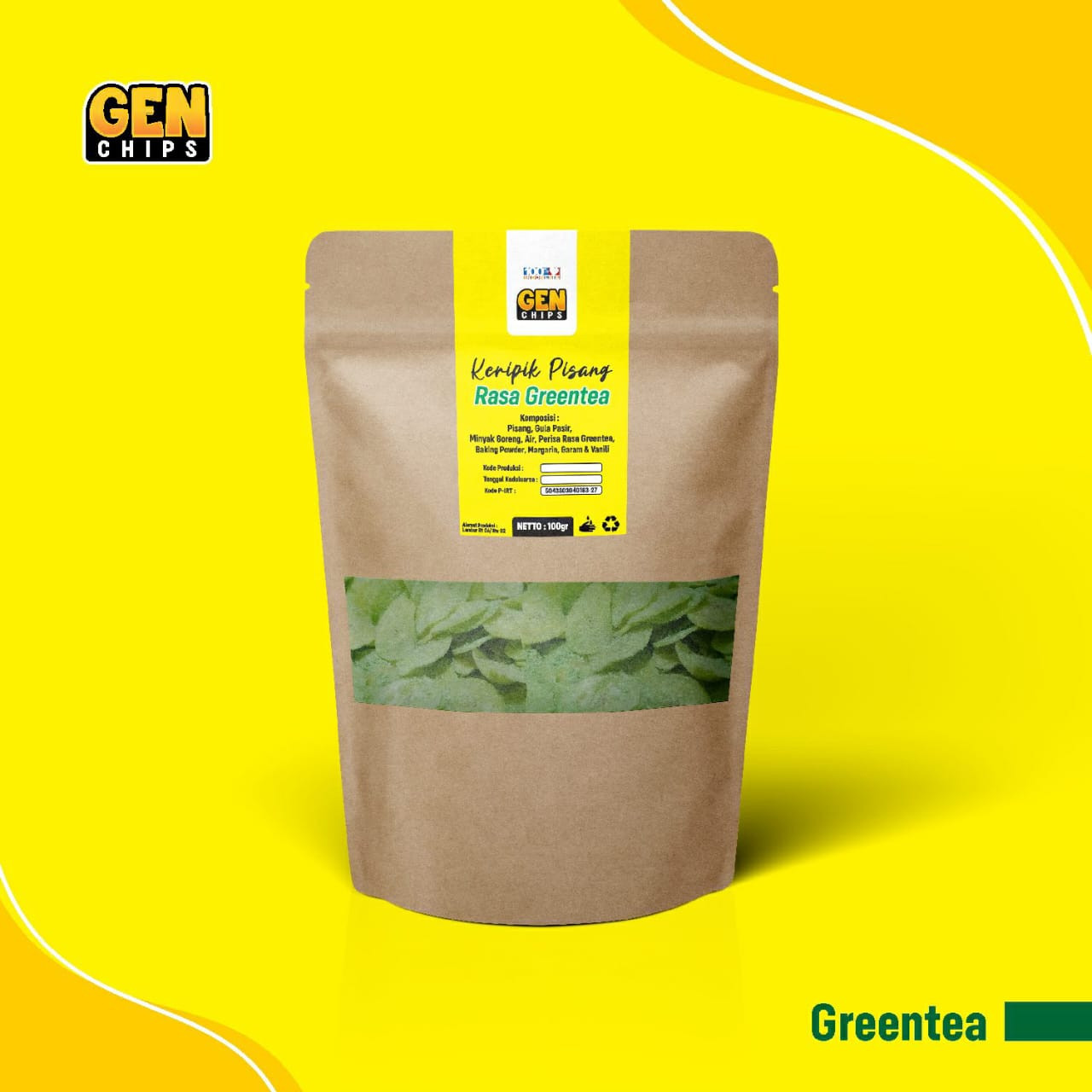 GENCHIPS GREEN TEA
