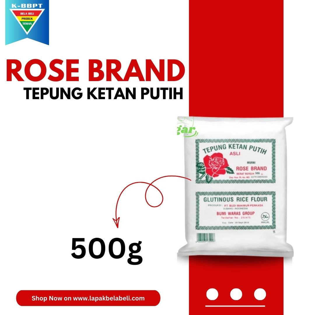 TEPUNG KETAN PUTIH ROSE BRAND