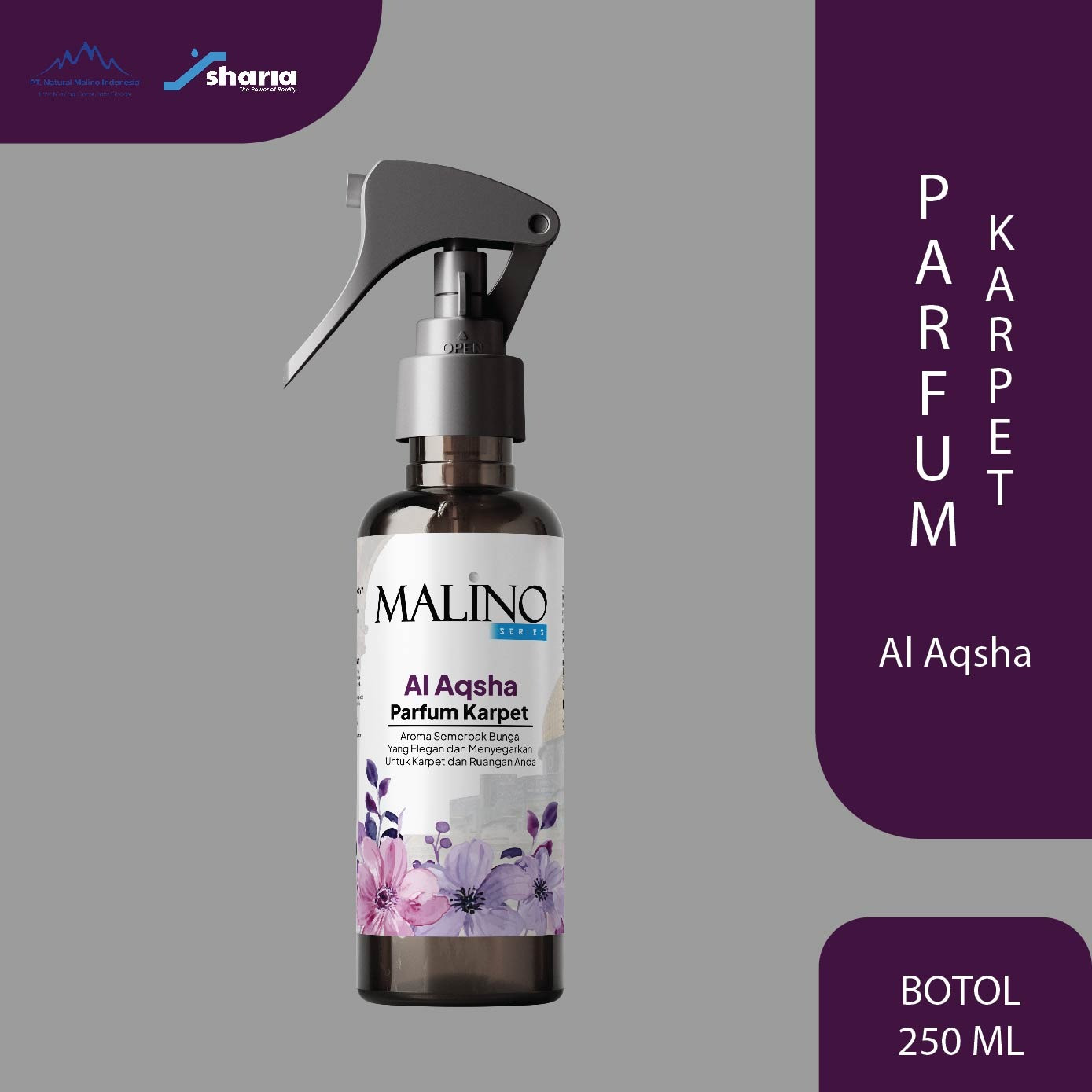 Malino Series Parfum Karpet Al Aqso (250ml)