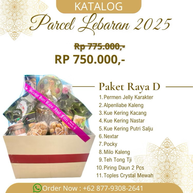 Parcel Mewah Premium Terlengkap