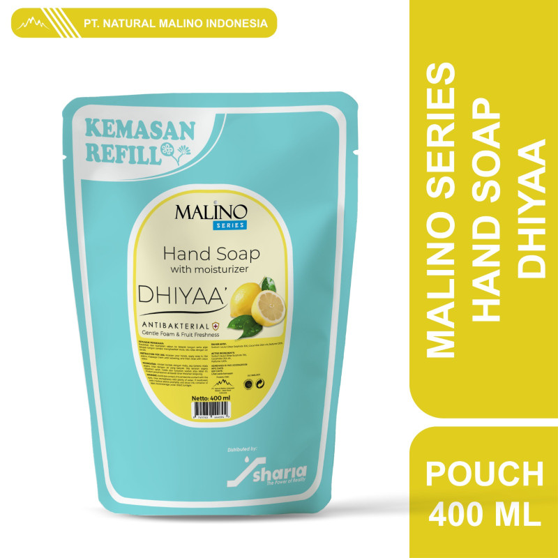 Malino Series Hand Soap (DHIYAA') STP 400ml